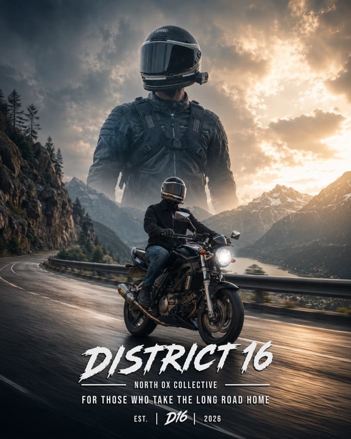 Ziomeck's District 16 rider poster
